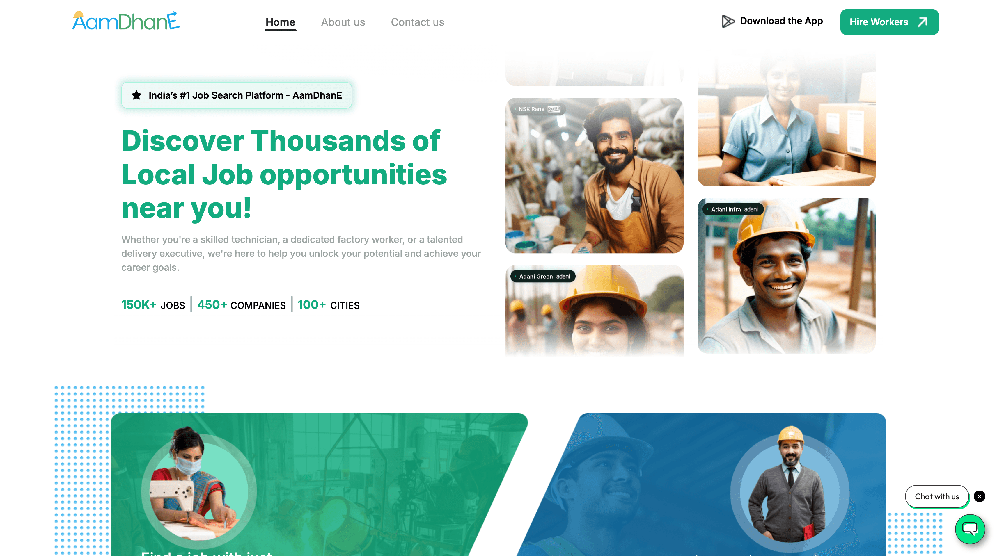 Project showcase - aamdhane new